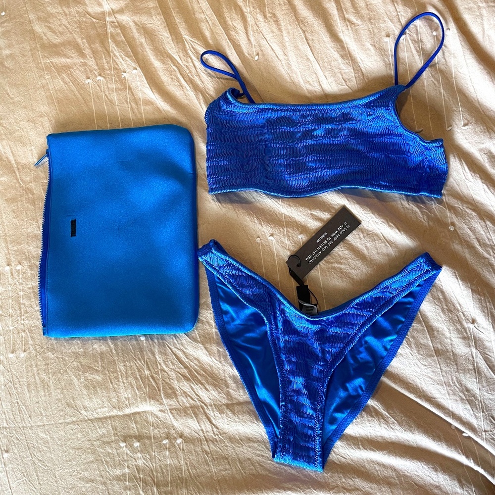 Triangl Mica - Balearic Bikini Top (xl) and Bottom (medium)